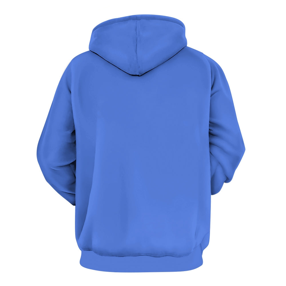 Trendy Printed Hoodies in Plue Size