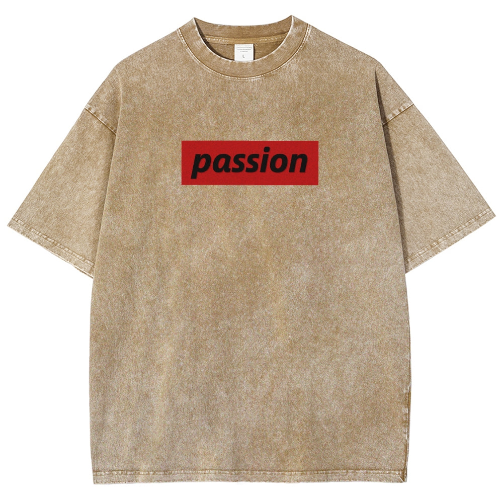 Unisex Printed Washed Tee 2501003021